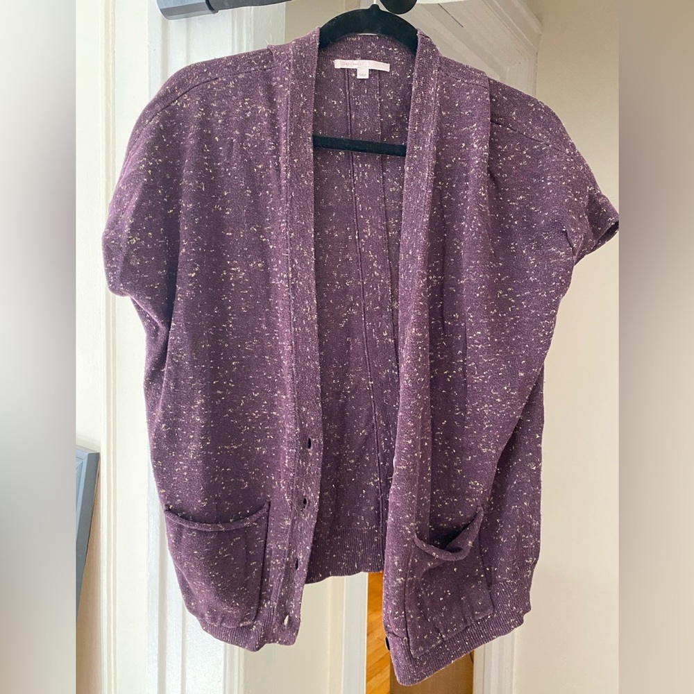 Gap short sleeve cardigan - S